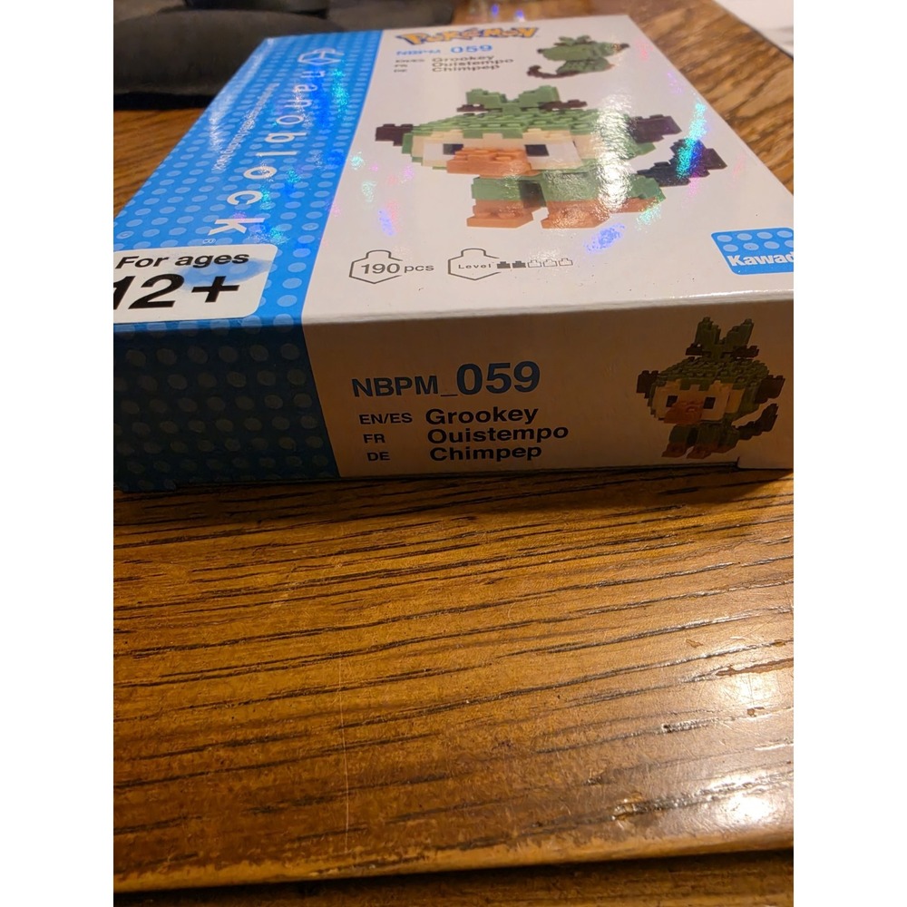 Nanoblocks Pokemon Grookey #059 - Picture 4 of 4